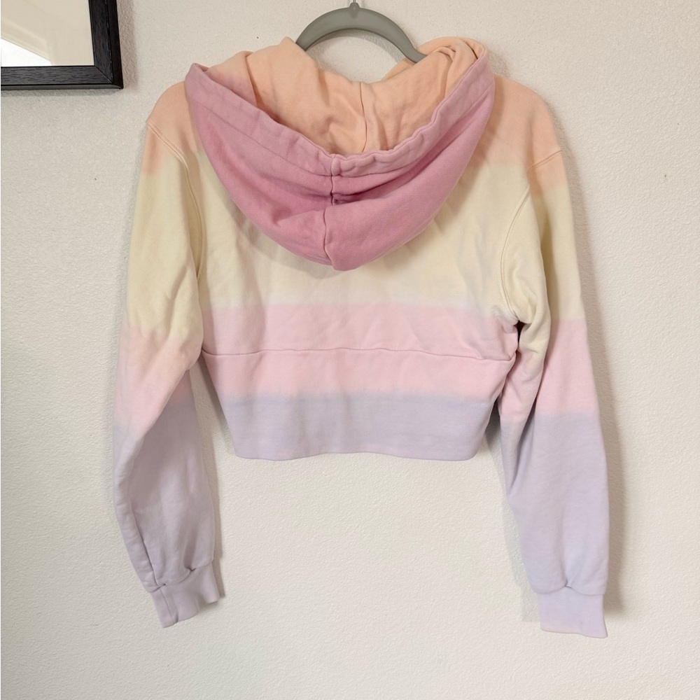 Palm Angeles Rainbow Burning Logo Cropped Hoodie Size: Medium - Picture 7 of 12